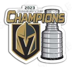 Vegas Golden Knights Stanley Cup 2023 Champions Aufkleber Hockey Meisterschaft Auto - Bild 1 von 1