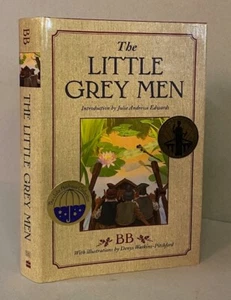 'The LITTLE GREY MEN,' Julie Andrews Edwards; ILLUSTRATED Watkins-Pitchford HC - Picture 1 of 2