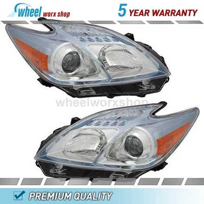 Left Right Headlight Assembly for Toyota Prius 1.8L 2010 2011 - Image 1 of 3