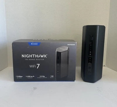 NETGEAR Nighthawk Tri-Band WiFi 7 Router RS300 - Image 1 of 3