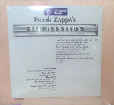 Frank Zappa  - Old Masters Sampler LP  - NEW SEALED  Barfko Swill  10 Classics   - Image 1 of 2