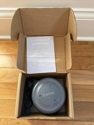 Máquina de ayuda para dormir Dohm Uno YOGASLEEP gris carbón blanco ruido sonido Foto 1 de 4