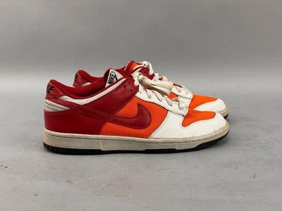 Размер 11,5 - Nike Dunk низкий Varsity красный оранжевый пламя мужские кроссовки 309324-169 - Изображение 1 из 4