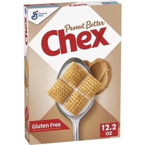 Peanut Butter Chex Cereal, Gluten Free Breakfast Cereal, Made with Whole Grai... - Picture 1 of 8