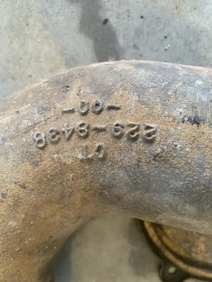 Tubo de escape de admisión Cat Turbo OEM 229-8438  Foto 1 de 3