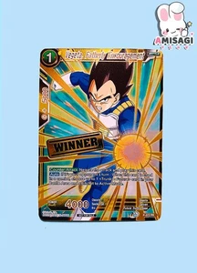 Dragon Ball Super - Vegeta, Fatherly Encouragement P-372 PR Winner Promo Karte - Picture 1 of 3