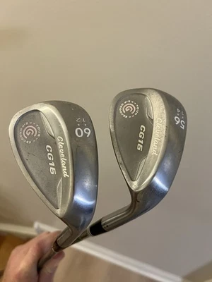 Cleveland CG 16 56* Sand wedge and 60* Lob wedge (Ladies) - Image 1 of 4