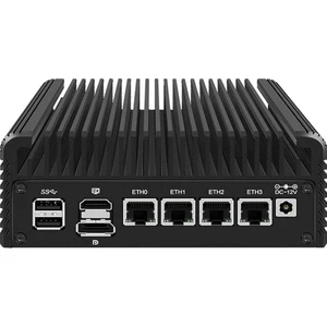 CWWK Firewall Mini PC Intel N Series N100, DDR5 N0 RAM N0 SSD, 4 x 2,5GbE i226... - Bild 1 von 8