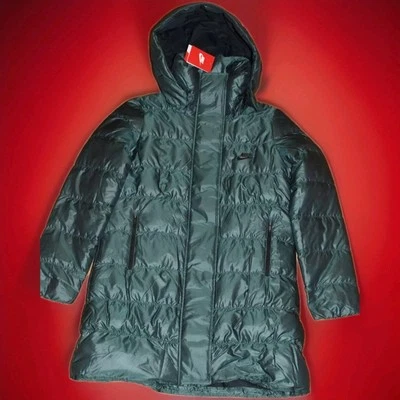 NIKE 550 DOWN FILL SPORTSWEAR FULL ZIP WOMEN'S PARKA JACKET - WOMEN'S SIZE M - Image 1 of 4