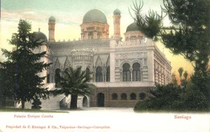 Palacio Enrique Concha Santiago Chile UDB Postcard - Picture 1 of 2