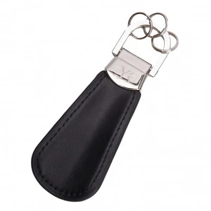 Y's Leather Shoehorn Key Rings(K-135866) - Picture 1 of 5
