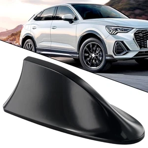 Car For Shark Fin Roof Antenna FM AM Signal Booster Black ABS with Cable - Picture 1 of 12