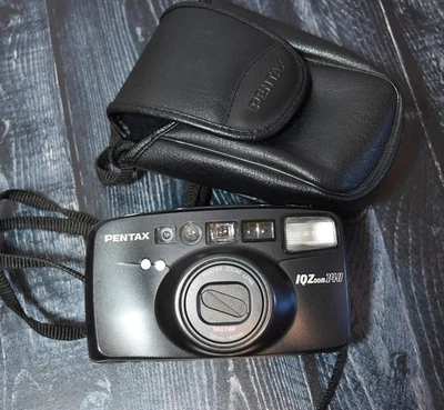 Pentax IQZoom 140 38mm - 140mm Point & Shoot Film Camera Multi AF- Tested Works - Image 1 of 4