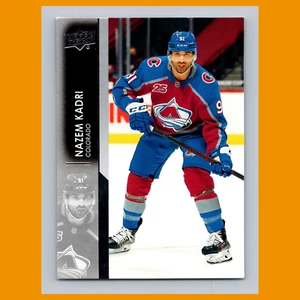 Tarjeta de hockey Nazem Kadri #48 2021 Upper Deck Colorado Avalanche NHL CASI NUEVA - Imagen 1 de 3