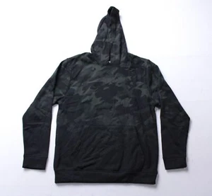 Univibe Big Boys Albert Camo Fleece Pullover Hoodie AP2 Black Large NWT - Picture 1 of 3