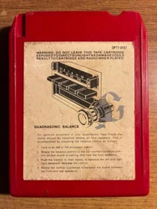 FORD QUADRASONIC SOUND RARE QUAD QUADRAPHONIC 8 TRACK TAPE TESTED BARGAIN! - Foto 1 di 2
