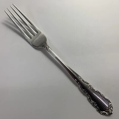 Cubiertos Wallace Sterling, Shenandoah, tenedor de cena, 7 3/8 pulgadas Foto 1 de 4