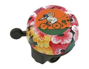 Chrome Bicycle Bell FLOWER Bikes New - Picture 1 of 1