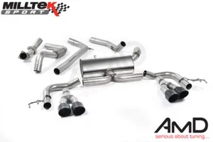 Milltek Civic Type R FK2 Turbocharged 2.0 i-VTEC Cat Back Exhaust SSXHO236 - Picture 1 of 2
