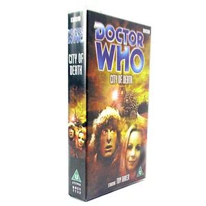 Doctor Who: City of Death (VHS Cassette, 2001 BBC) PAL Tested - Tom Baker - Imagen 1 de 6