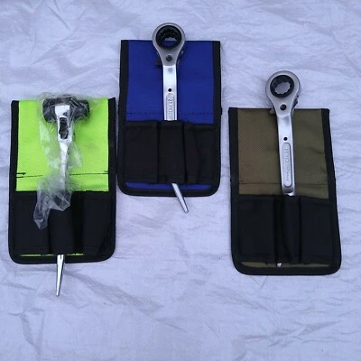 Ratchet Spanner Plier Wrench Holder Tools Pouch for Tool Belt Nylon - Image 1 of 2