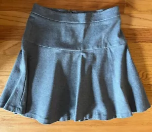 Minigonna svasata Banana Republic grigia misto elasticizzato vestibilità tg 0 - Foto 1 di 8