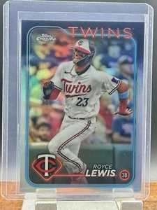 2024 Topps Chrome Refractor - #217 Royce Lewis Minnesota Twins - Picture 1 of 2