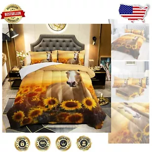 All-Season Cartoon Comforter Set – Full Size with 2 Pillowcases, Kids' Favorite - Picture 1 of 9