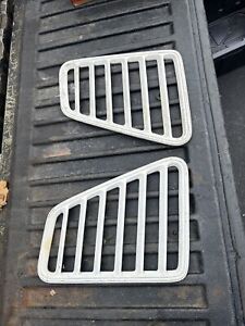 1978 78 Dodge Magnum GT Xe RARE Rear Seat Interior Window Louvers Covers 3811190