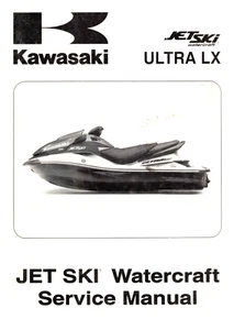 OEM Genuine Kawasaki Dealer/Owners Service/Repair Manual Jet Ski Ultra LX 2007 - Picture 1 of 2