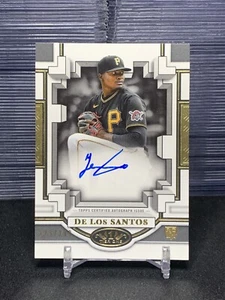 2023 Topps Tier One Yerry De Los Santos Rookie Auto /299 - Picture 1 of 2