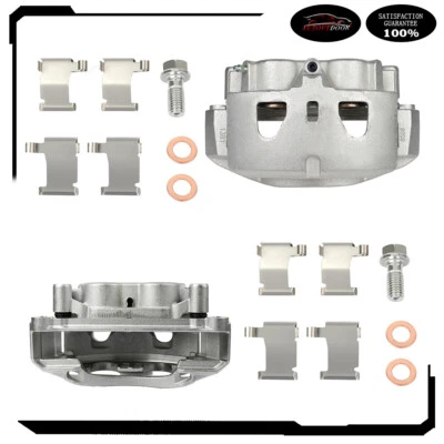 Brake Front Calipers w/ Bracket Pair 2 For 2011-2017 GMC Sierra 2500 HD - Image 1 of 4