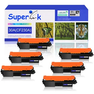 Cartouche de toner 6PK CF230A 30A pour multifonction HP LaserJet Pro M227fdw M227sdn M227fdn - Photo 1/24