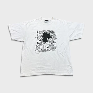 Vintage 2009 Notorious BIG T Shirt Mens XL White 10 Commandments Biggie Rap Tee - Picture 1 of 9