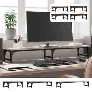Monitorständer Monitorerhöhung Schreibtisch Aufsatz Holzwerkstoff vidaXL