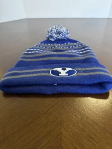 BYU Cougars Multi-Colored Knit Cap By Captivating Headwear OSFM Pre-Owned - Picture 1 of 4