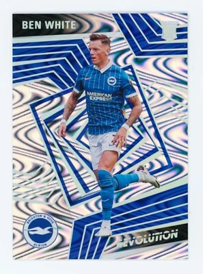 Tarjeta de novato Ben White Panini Revolution Vortex Brighton 2020-21 8/10 Foto 1 de 3