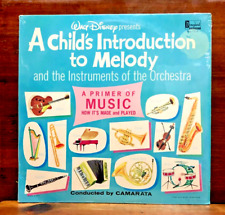 A Child's Introduction To Melody WALT DISNEY 12" RARE LP 1964 Disney Music NEW