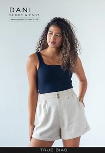 Dani - Shorts & Pants - Printed Pattern - Sizes 0-18 - Truebias - Picture 1 of 2