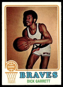 1973-74 Topps Dick Garrett Buffalo Braves #77