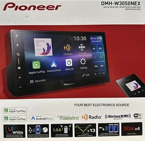 NEW Pioneer DMH-W3050NEX 6.8" LCD Digital Media Receiver, CarPlay, Android Auto - Picture 1 of 5