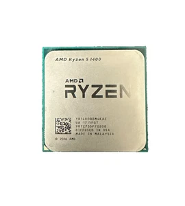 AMD Ryzen 5 1400 YD1400BBM4KAE UA 1715PGT PROCESSOR  *TESTED, WORKING* - Picture 1 of 4