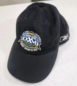Cappello Strapback Vintage San Diego NFL Super Bowl XXXVII 37 Y2K 2003 Reebok Pepsi - Foto 1 di 8