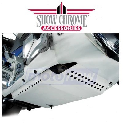 Show Chrome Belly Pan for 2006-2008 Honda GL1800P Gold Wing Premium Audio - nj — 第 1/4 张图片