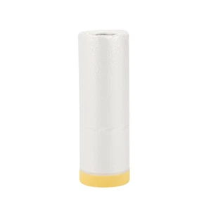 Pellicola di mascheratura pre-nastrata 110x2000cm / 65.62ftx43.31" Bianco Giallo - Foto 1 di 7