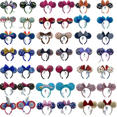 200+ styles of Disneyland Minnie Mouse ears rare princess headband for Christmas - Image 1 of 4