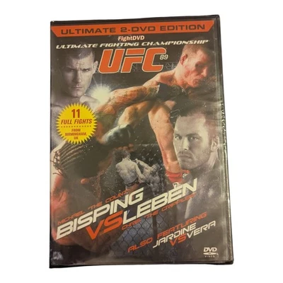 Ultimate Fighting Championship UFC 89  Bisping Vs Leben DVD 2009 New & Sealed - Image 1 of 2