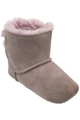 Bota de moda UGG Bailey Bow rosa concha marina para niñas pequeñas Foto 1 de 3