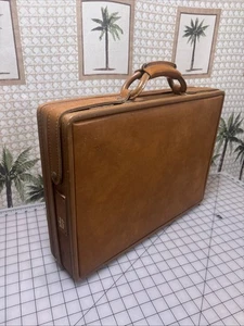 Vintage Hartmann Gepäck International Gürtel Leder Handgepäck Aktentasche 18"x13" - Bild 1 von 22