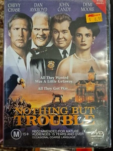 NOTHING BUT TROUBLE DVD CHEVY CHASE & JOHN CANDY CULT COMEDY FILM DEMI MOORE NEW - Foto 1 di 2